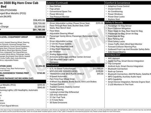 New 2026 RAM 3500 Big Horn AWD/4WD image 27