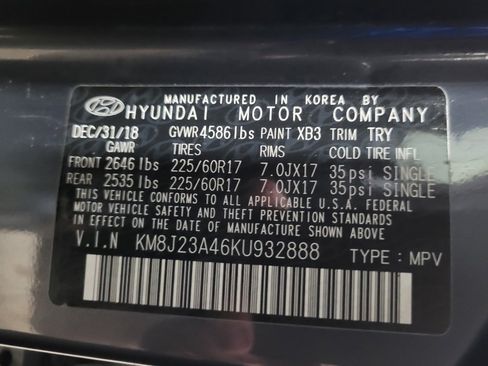 Used 2019 Hyundai Tucson SE FWD image 33