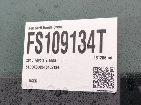 Used 2015 Toyota Sienna Limited image 36