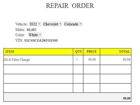 Used 2022 Chevrolet Colorado LT w/ Fleet Safety Package RWD image 13