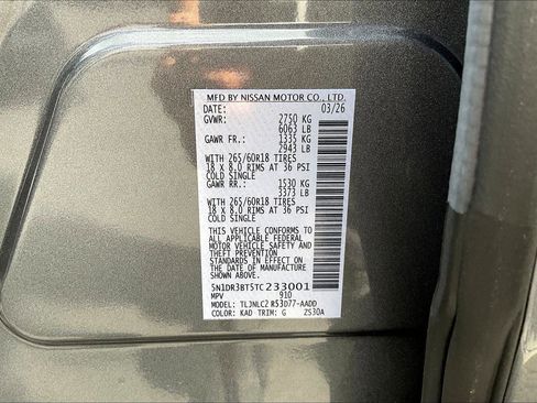 New 2026 Nissan Pathfinder Rock Creek AWD/4WD image 14