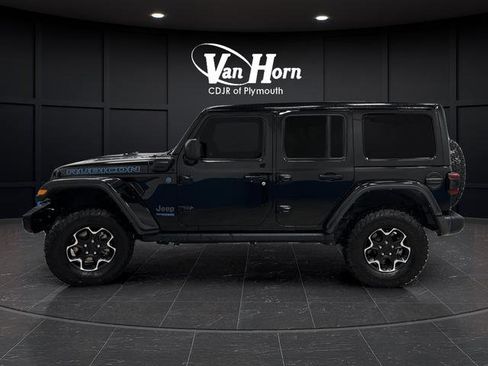 Used 2021 Jeep Wrangler Unlimited Rubicon 4xe w/ Steel Bumper Group image 13