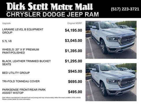 Used 2023 RAM 1500 Laramie AWD/4WD image 2