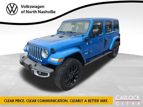 Used 2021 Jeep Wrangler Unlimited Sahara image 1