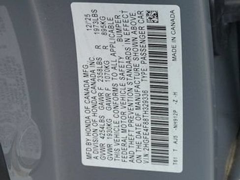 Certified 2026 Honda Civic Sport Touring image 32