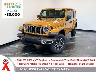 New 2026 Jeep Wrangler Unlimited Sahara