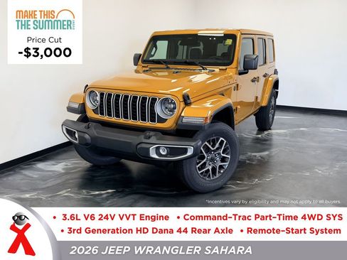 New 2026 Jeep Wrangler Unlimited Sahara AWD/4WD image 1