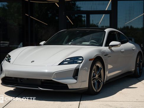 Used 2025 Porsche Taycan Turbo AWD/4WD image 6