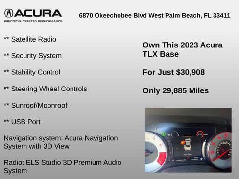 Used 2023 Acura TLX w/ A-SPEC Pkg image 18