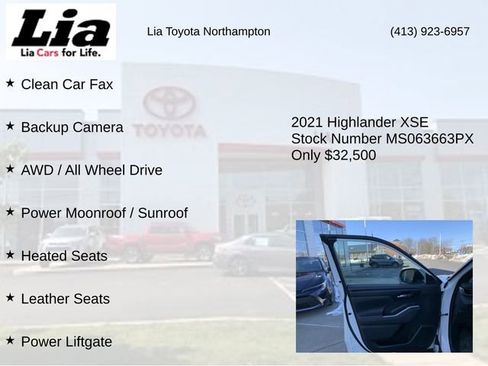 Used 2021 Toyota Highlander XSE image 7