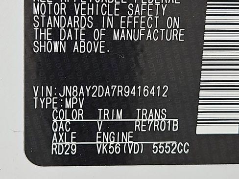 Used 2024 Nissan Armada Platinum w/ Captain's Chairs Package image 32