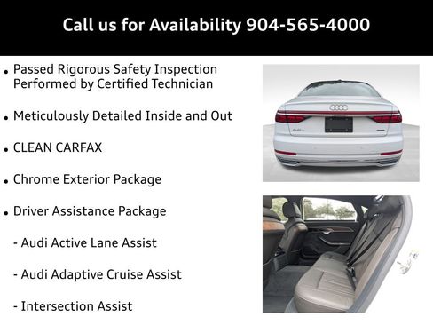 Used 2019 Audi A8 L 3.0T w/ Executive Package image 9