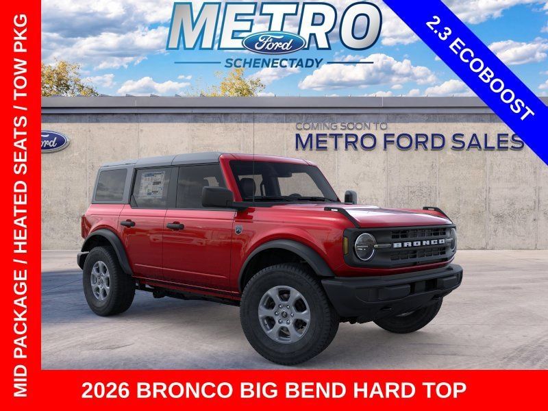 New 2026 Ford Bronco Big Bend AWD/4WD image 1