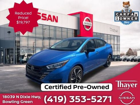 Certified 2024 Nissan Versa SR w/ Trunk Package image 1