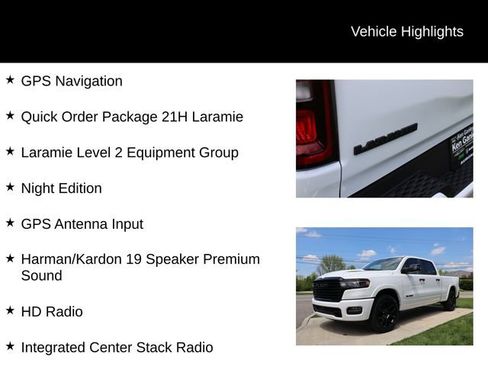New 2026 RAM 1500 Laramie w/ Night Edition AWD/4WD image 3