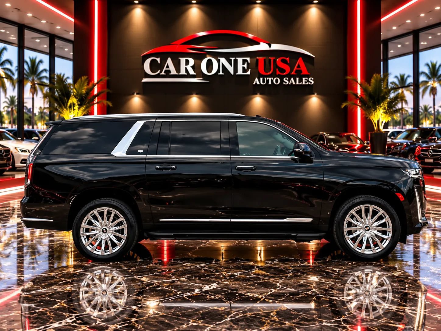 Used 2023 Cadillac Escalade ESV Premium Luxury AWD/4WD image 2