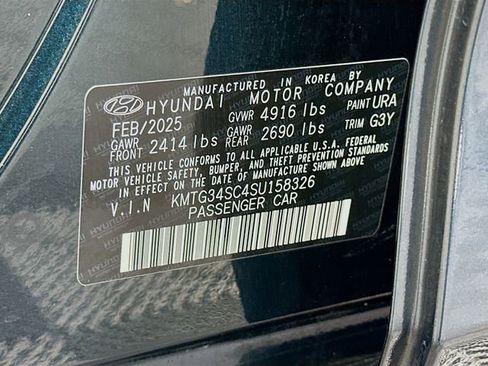 Certified 2025 Genesis G70 2.5T w/ Sport Prestige Package image 34