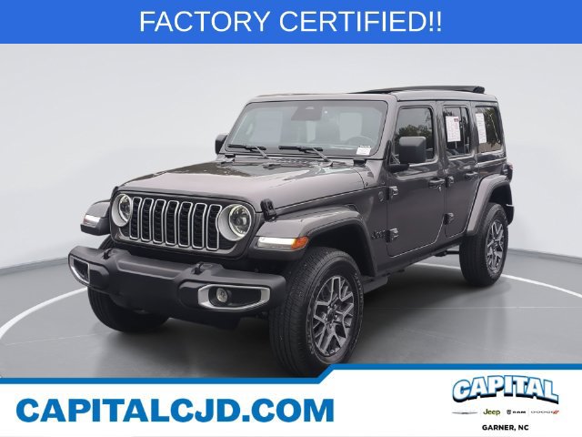 Certified 2026 Jeep Wrangler Unlimited Sahara AWD/4WD image 1
