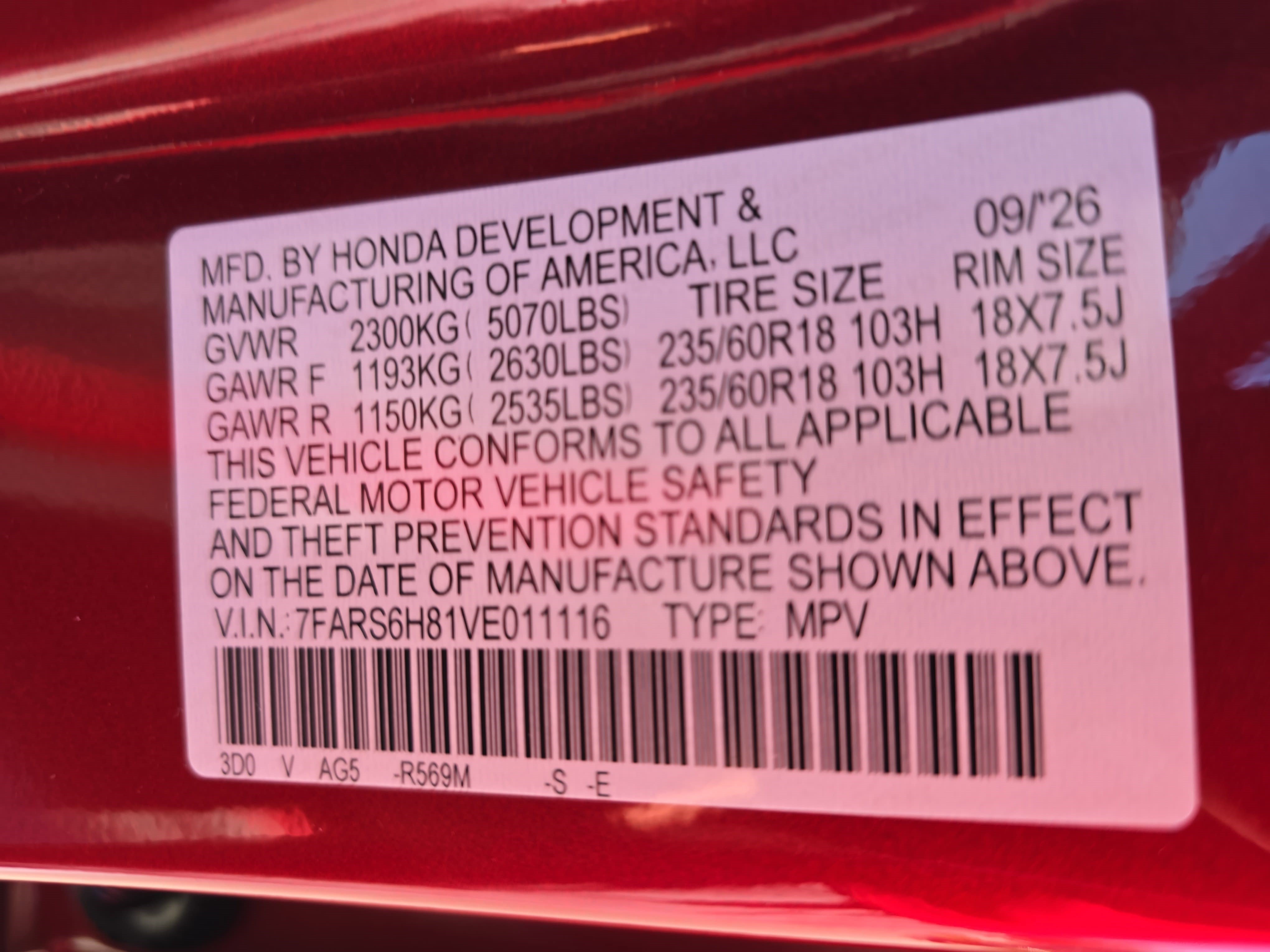 New 2027 Honda CR-V Sport-L image 35