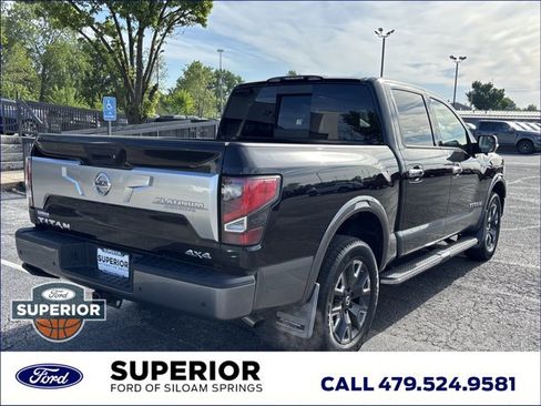 Used 2021 Nissan Titan Platinum Reserve w/ Moonroof Package AWD/4WD image 3