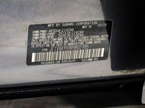 Used 2024 Subaru WRX TR AWD/4WD image 76