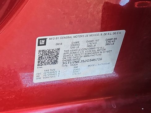 Used 2018 GMC Sierra 1500 SLT w/ Texas SLT Premium Package AWD/4WD image 25