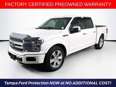 Certified 2019 Ford F150 Platinum w/ Equipment Group 701A Luxury