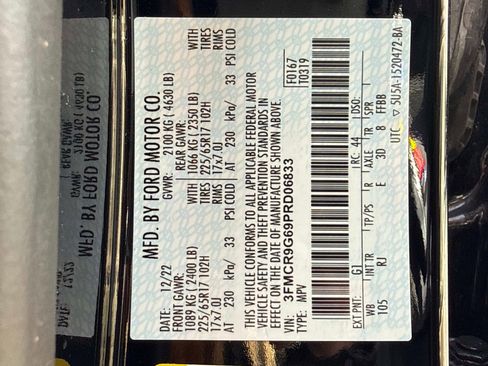 Used 2023 Ford Bronco Sport Heritage image 34