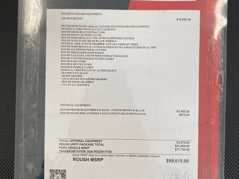 New 2026 Ford F150 Lariat w/ Equipment Group 502A High image 36