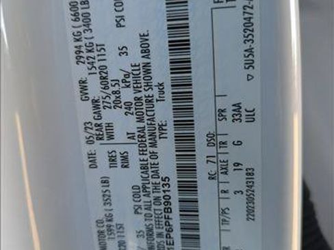Certified 2023 Ford F150 Lariat w/ Equipment Group 502A High AWD/4WD image 25