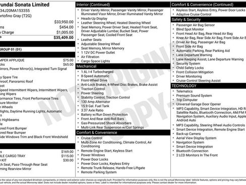 Used 2021 Hyundai Sonata Limited FWD image 6