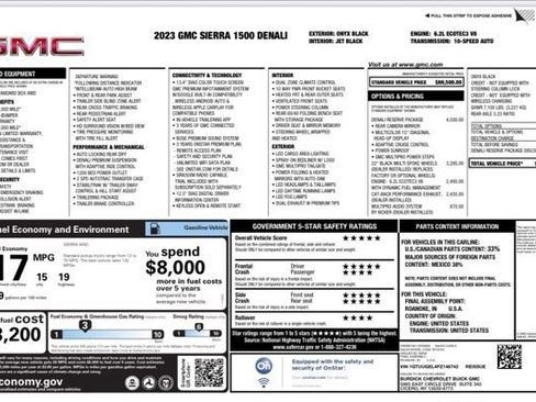 Used 2023 GMC Sierra 1500 Denali w/ Denali Reserve Package AWD/4WD image 23