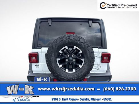 Certified 2025 Jeep Wrangler Unlimited Rubicon AWD/4WD image 9