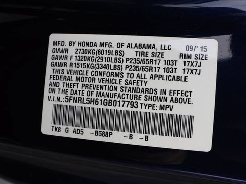 Used 2016 Honda Odyssey EX-L image 39