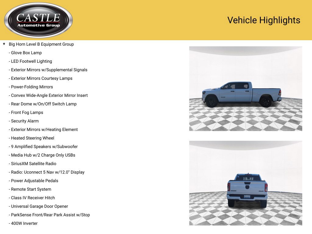Used 2024 RAM 1500 Big Horn AWD/4WD image 8
