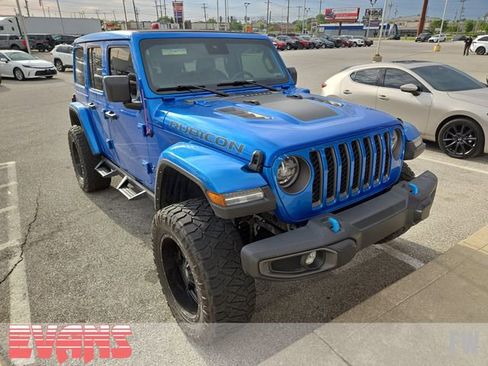 Used 2021 Jeep Wrangler Unlimited Rubicon 4xe w/ Cold Weather Group AWD/4WD image 1