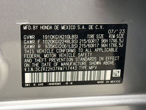 Used 2024 Honda HR-V LX image 22