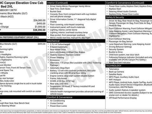 Used 2024 GMC Canyon Elevation RWD image 31