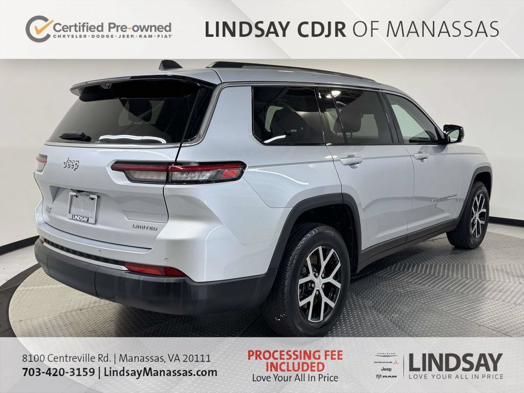 Certified 2023 Jeep Grand Cherokee L Limited w/ Luxury Tech Group II AWD/4WD image 9