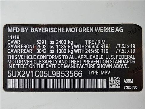 Used 2020 BMW X4 xDrive30i w/ Convenience Package image 24