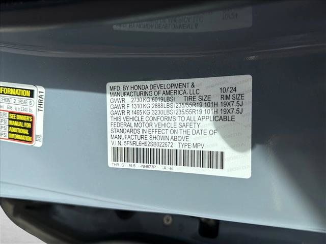 Used 2025 Honda Odyssey Elite image 20