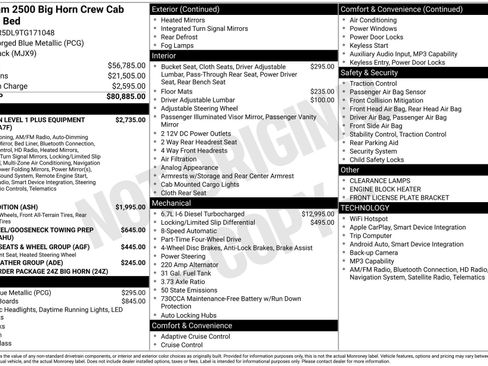 New 2026 RAM 2500 Big Horn image 3