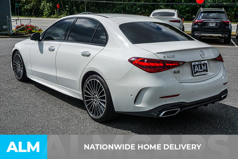 Used 2022 Mercedes-Benz C 300 Sedan w/ AMG Line w/ Night Package image 4