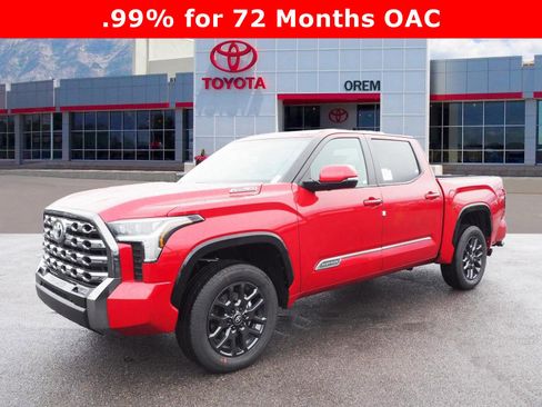 New 2025 Toyota Tundra Platinum image 2