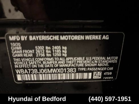 Used 2021 BMW 540i xDrive w/ Premium Package AWD/4WD image 16