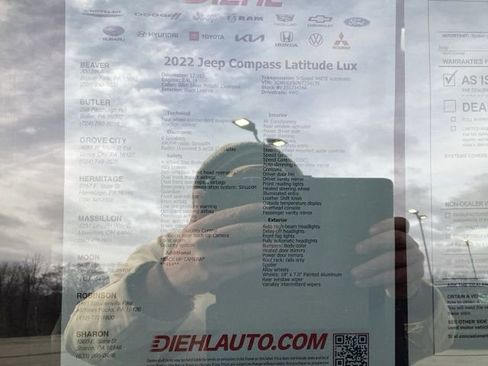 Used 2022 Jeep Compass Latitude image 14