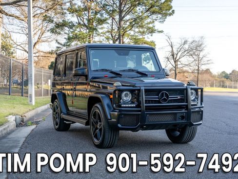 Used 2018 Mercedes-Benz G 63 AMG G 63 AMG Sport Utility 4D w/ Mojave Package image 3