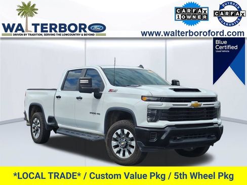 Used 2024 Chevrolet Silverado 2500 Custom w/ Custom Value Package AWD/4WD image 1