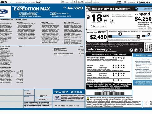 Used 2023 Ford Expedition Max Platinum image 4