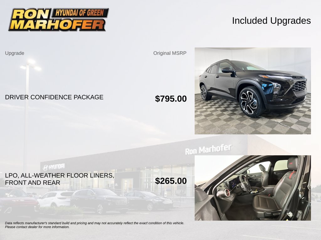 Used 2025 Chevrolet Trax RS w/ Driver Confidence Package FWD image 6